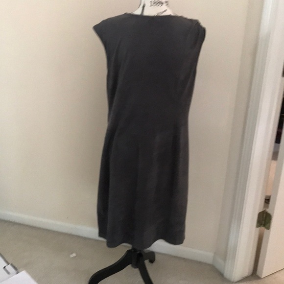 Saks Fifth Avenue Gray Dress - Picture 3 of 5